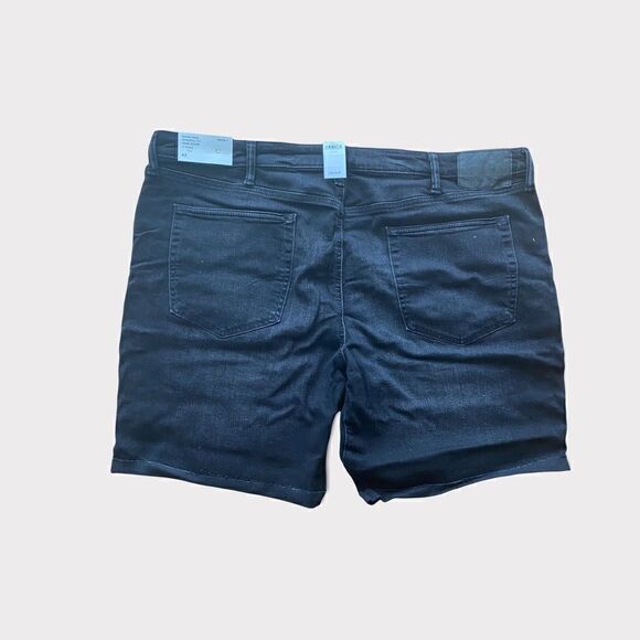 AE American Eagle AE Black Denim Shorts Sz 42 NWT - Picture 3 of 4